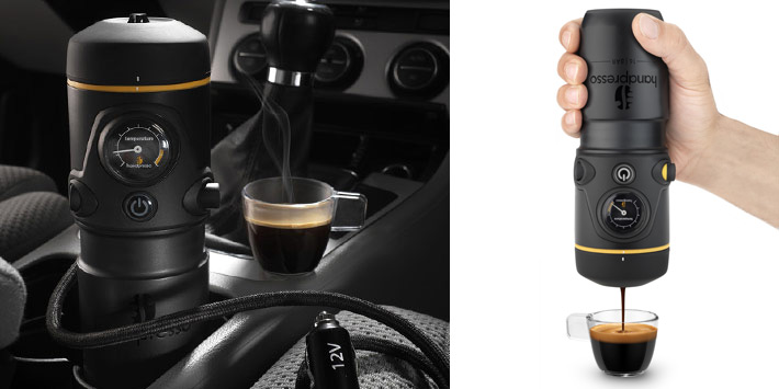 Кофеварка для автомобиля handpresso. Смотреть фото Кофеварка для автомобиля handpresso. Смотреть картинку Кофеварка для автомобиля handpresso. Картинка про Кофеварка для автомобиля handpresso. Фото Кофеварка для автомобиля handpresso